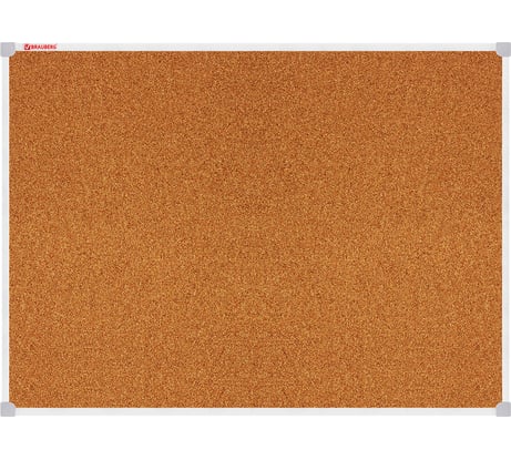Пробковая доска BRAUBERG 70x50 см, ПВХ рамка 238188