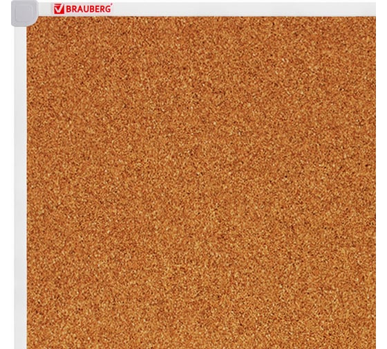 Пробковая доска BRAUBERG 70x50 см, ПВХ рамка 238188