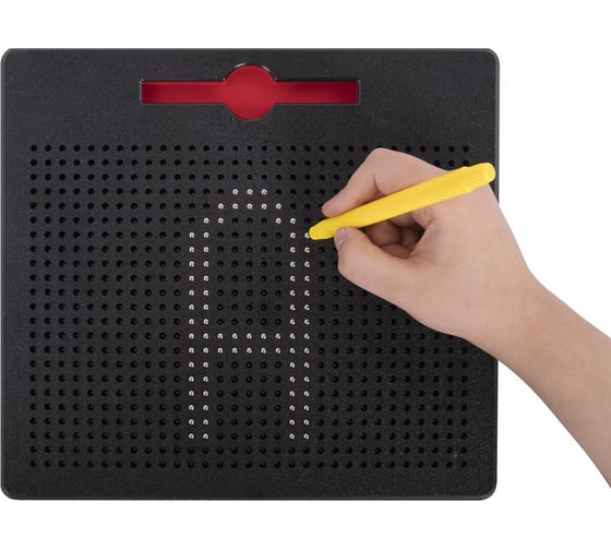 Магнитный планшет-доска для рисования BRAUBERG Magpad Max Kids 25x28 см, 713 шариков 664922