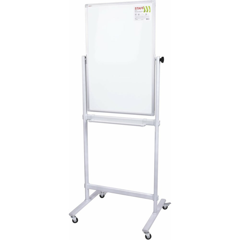 Двусторонняя магнитно-маркерная доска Staff на стенде, 60x90 см 238013 ...