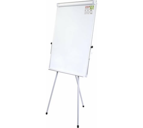 Магнитно-маркерная доска-флипчарт Staff 70x100 см, тренога, регулируемая высота 238002