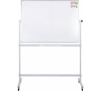 Двусторонняя магнитно-маркерная доска Staff на стенде, 120x180 см 238008