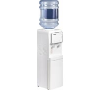 Напольный кулер для воды SONNEN Fse-02i нагрев/охлаждение электронное, шкаф, 2 крана, белый 455742