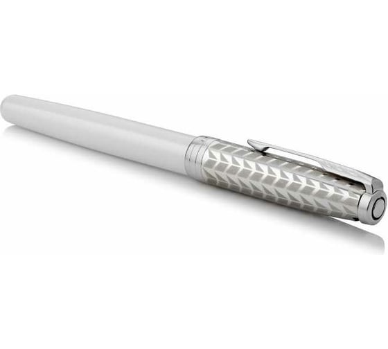 Перьевая ручка Parker Sonnet Premium - Pearl Metal PGT, F, BL 1931547