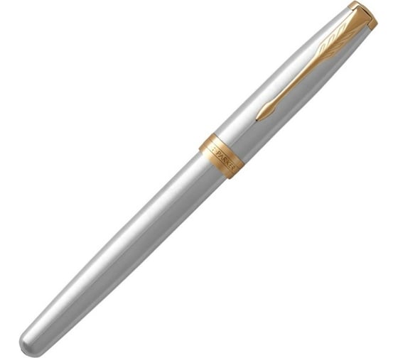 Перьевая ручка Parker Sonnet Core - Stainless Steel GT, F, BL 1931504