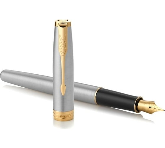 Перьевая ручка Parker Sonnet Core - Stainless Steel GT, F, BL 1931504