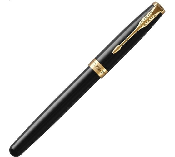 Перьевая ручка Parker Sonnet Core - LaqBlack GT, F, BL 1931527