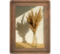 Рамка BRAUBERG Loft Ego из мангового дерева, фото 15x21 см, акриловый экран, 20x26 см 391281