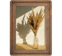 Рамка BRAUBERG Loft Ego из мангового дерева, фото 15x21 см, акриловый экран, 20x26 см 391281