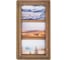 Рамка из мангового дерева BRAUBERG Loft Trinity 3 фото, 10x15 см, акриловый экран, 20x35.5 см 391282 1