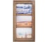 Рамка из мангового дерева BRAUBERG Loft Trinity 3 фото, 10x15 см, акриловый экран, 20x35.5 см 391282 10