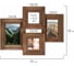 Рамка BRAUBERG Loft Quad из мангового дерева, фото разного размера, акриловый экран, 52x39 см 391283 10