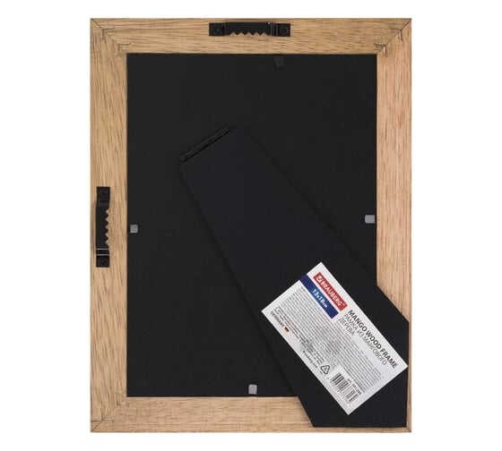 Рамка BRAUBERG Loft Brown Stone из мангового дерева, фото 13x18 см, акриловый экран, 17x22 см 391288