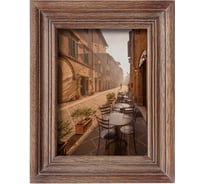 Рамка BRAUBERG Loft El Clasico из мангового дерева, фото 13x18 см, акриловый экран, 19x24 см 391286