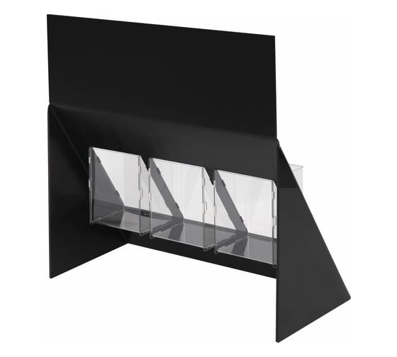 Подставка под письменные принадлежности BRAUBERG 3 отделения, 34x35x14 см 505922