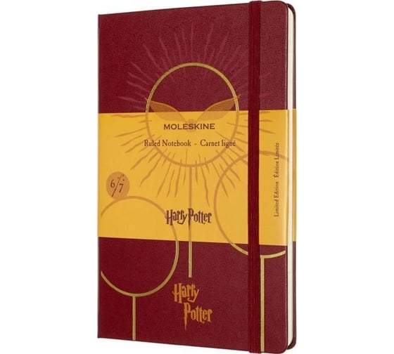 Блокнот Moleskine LE Harry Potter 2019 Large, 240 стр., 1216449LEHP02QP060F 1