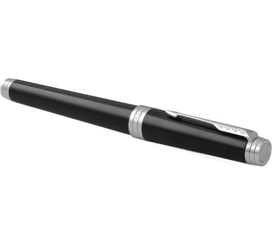 Ручка-роллер Parker Premier - Black CT, F 1931415