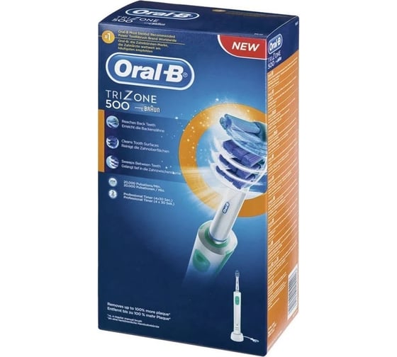 Электрическая зубная щетка Oral-B Trizone 500/D16 53019096