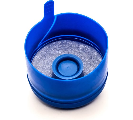 Пробка для бутылей Aqua Work 19 л, голубая, Ф1 24200