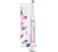 Электрическая зубная щетка Oral-B Genius X Special Edition розовая 0053019390