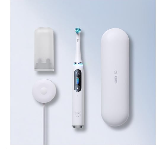 Электрическая зубная щётка Oral-B iO Series 9 White белая 0053019316