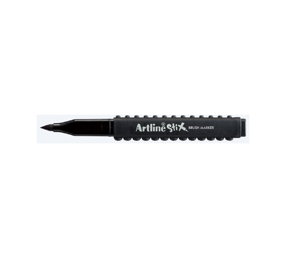 Маркер Artline Stix Brush с наконечником кисть, зеленый ETXF-GREEN