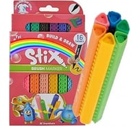 Набор маркеров Artline Stix Brush с наконечником-кисть, 16 штук ETXF-16W