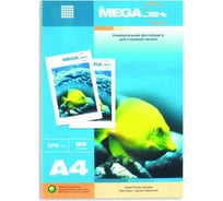 Фотобумага для цветной струйной печати ProMega Jet А4, 170 г, матовая пачка 50 листов 47003