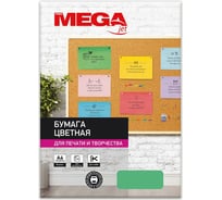 Цветная бумага ProMega Jet А4, 80 г, зеленый интенсив пачка 500 листов 866181