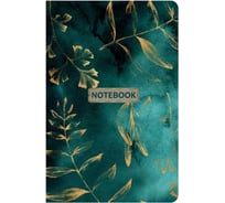 Блокнот Attache Selection Floral А6 96 листов разноцветный в клетку на сшивке 105x175 мм 1596446