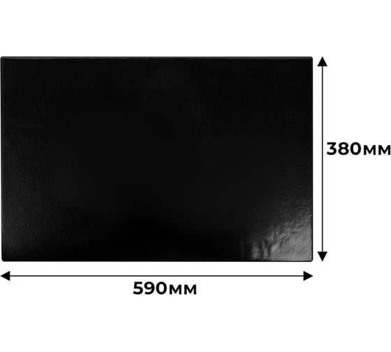 Коврик на стол Attache 380x590 мм черный 1496410