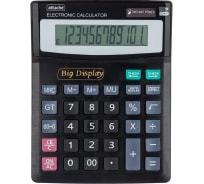 Настольный калькулятор Attache ATC-444-12F 12-разрядный черный 192x148x33 мм 1277747