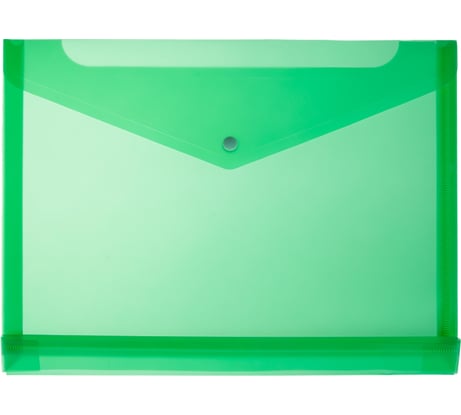 Папка-конверт Attache на кнопке А4 180 мкм горизонтальное расширение, 5 шт в упаковке 1547344