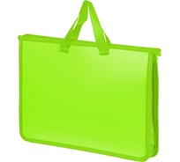 Пластиковая папка-портфель Attache Neon А4+ салатовая 340x40x245 мм, 1 отделение 1547501