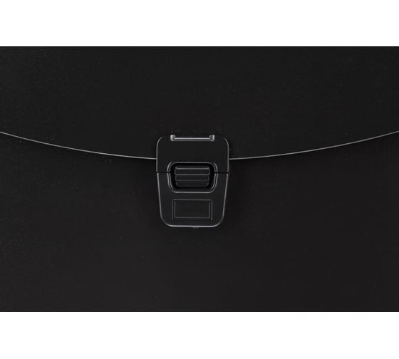 Пластиковая папка-портфель Attache A4 черная 330x250 мм, 1 отделение 1547347