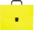 Пластиковая папка-портфель Attache Neon А4 желтая 335x230 мм, 1 отделение 1547492 1