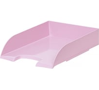 Горизонтальный лоток для бумаг Attache Selection Flamingo розовый 1235536
