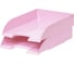 Горизонтальный лоток для бумаг Attache Selection Flamingo розовый 1235536 2