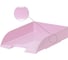 Горизонтальный лоток для бумаг Attache Selection Flamingo розовый 1235536 3
