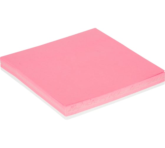 Стикеры Attache Bright Colours Клубничная радуга 76x76 мм неоновые 4 цвета 1 блок, 100 л 1622653