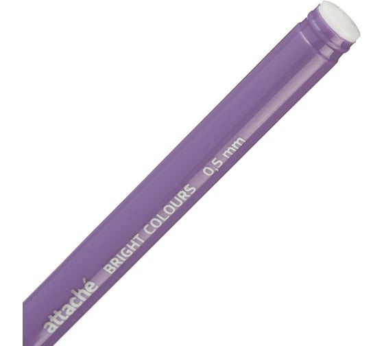 Неавтоматическая шариковая ручка Attache Bright Colors синяя 0.5 мм 12 шт в упаковке 1411685