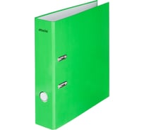 Папка-регистратор Attache Neon 75 мм зеленая 1625951