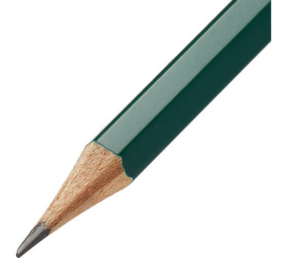 Карандаш чернографитный Art, H, шестигр, б/ласт Attache 1142586