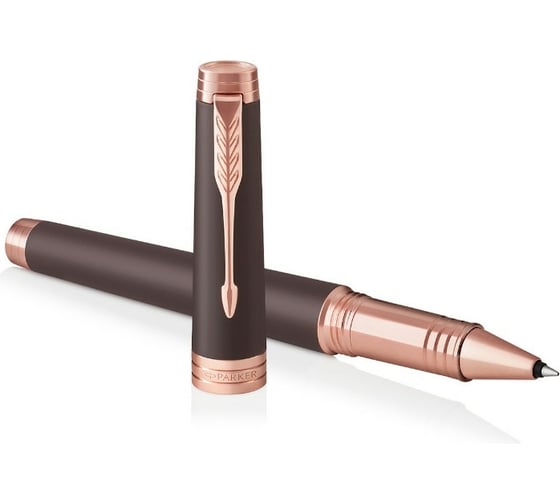 Ручка-роллер Parker Premier - Soft Brown PGT, F 1931407