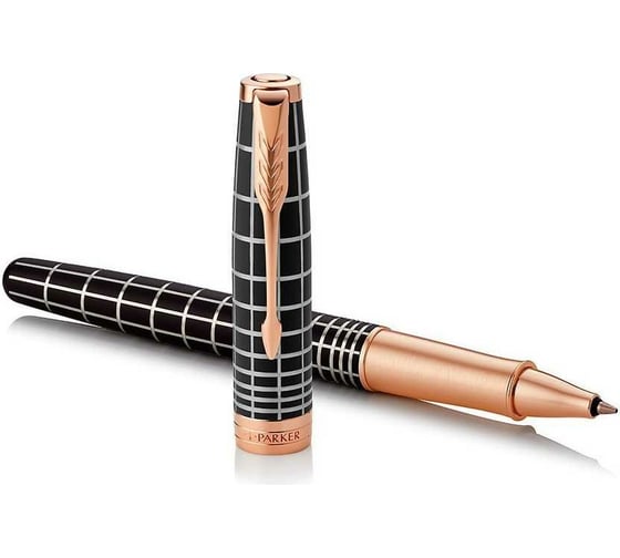 Ручка-роллер Parker Sonnet Premium T531 Masculine, Brown PGT F, черные чернила, подарочная коробка 1931482