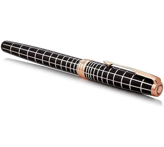 Ручка-роллер Parker Sonnet Premium T531 Masculine, Brown PGT F, черные чернила, подарочная коробка 1931482