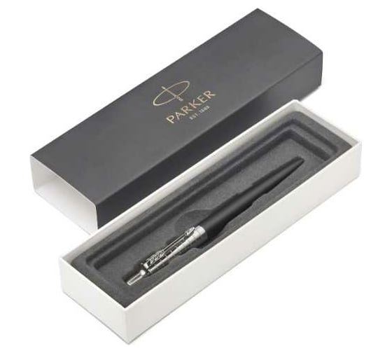 Шариковая ручка Parker Jotter Premium - Bond Street Black CT, M 1953195