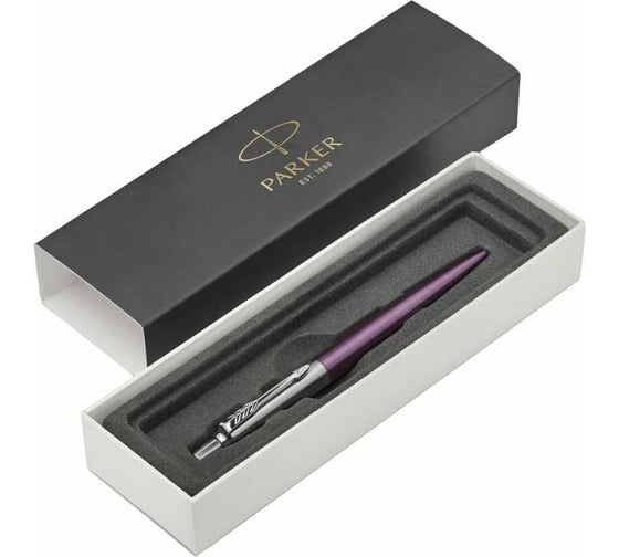Шариковая ручка Parker Jotter Core - Victoria Violet CT, M 1953190