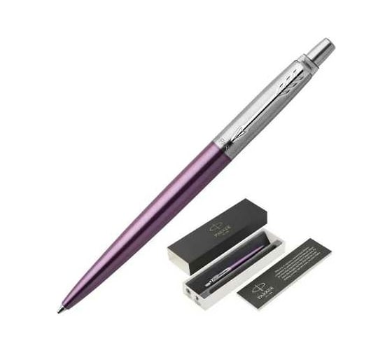 Шариковая ручка Parker Jotter Core - Victoria Violet CT, M 1953190