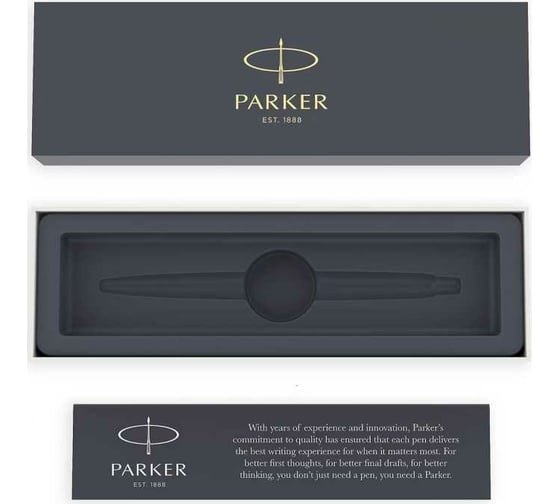 Шариковая ручка Parker Jotter Luxe - Bond Street Black GT, M 1953202